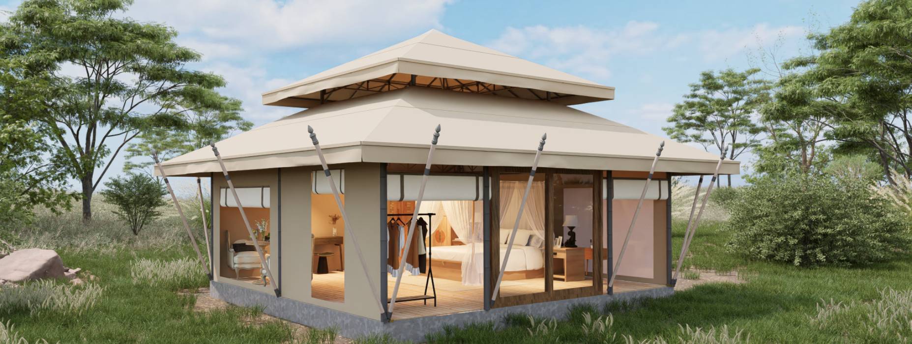 抚松县户外野奢帐篷